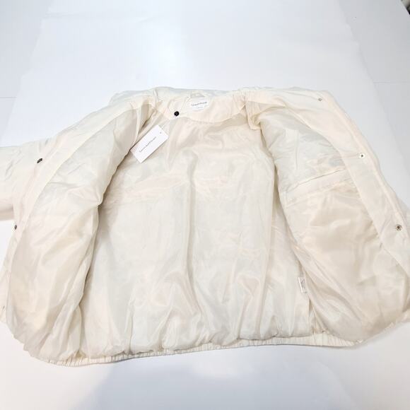 Lovers and Friends Ryann Puffer Jacket in Cream XS - Picture 7 of 14